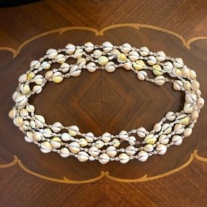 Four Hawaiian Shell Necklaces (real ocean shells)